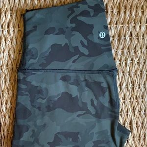 Lululemon align green Camouflage leggings